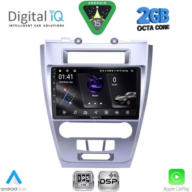 DIGITAL IQ RSF 4159_CPA (10inc) MULTIMEDIA TABLET for FORD FUSION mod. 2012-2017