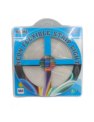 ΕΥΚΑΜΠΤΗ LED ΤΑΙΝΙΑ neon 5m/12V/ΘΕΡΜΟ ΛΕΥΚΟ RZ-02191