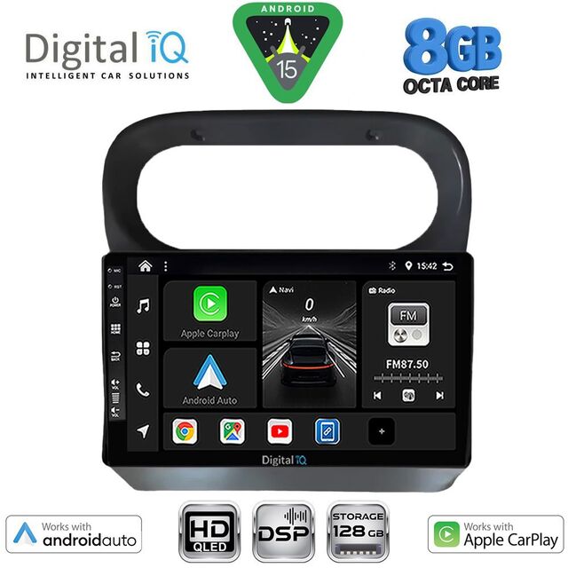 DIGITAL IQ BXF 18559_CPAA (9inc) MULTIMEDIA TABLET for RENAULT TWINGO mod. 2007-2014