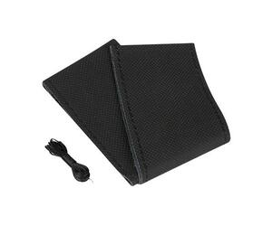 Lampa Κάλυμμα Τιμονιού Αυτοκινήτου Premium Leather Δετό 37-39εκ. Άοσμο Διάτρητο Γνήσιο Δέρμα Μαύρο 1-τεμ. (L3299.4)