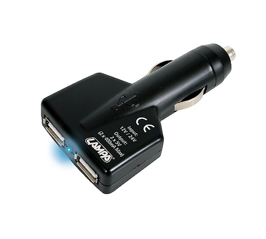 ΦΟΡΤΙΣΤΗΣ ΓΙΑ 2 USB ΑΝΑΠΤΗΡΑ 12/24V