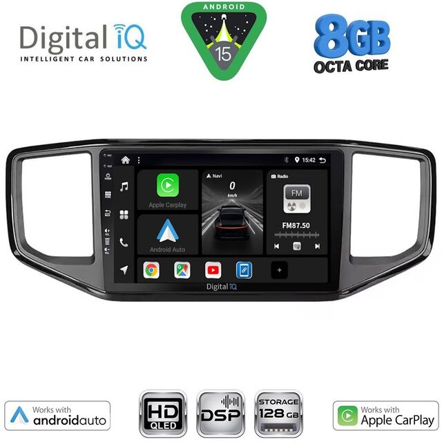 DIGITAL IQ BXF 7754_CPAA (9inc) MULTIMEDIA TABLET for VW AMAROK mod. 2017-2022