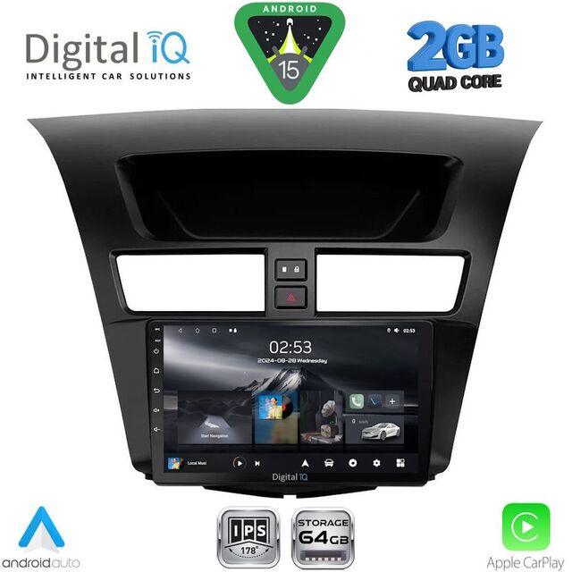 DIGITAL IQ RSD 1364_CPA (9inc) MULTIMEDIA TABLET for MAZDA BT50 mod. 2012-2019