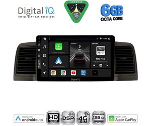 DIGITAL IQ BXF 17712BL_CPAA (9inc) MULTIMEDIA TABLET for TOYOTA COROLLA mod. 2001-2006 (BLACK)