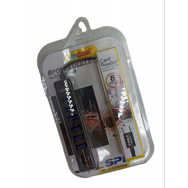 ΕΠΕΚΤΑΣΗ USB 3.0 ΜΕ 8 ΘΥΡΕΣ ANDOWL Q-HU300B