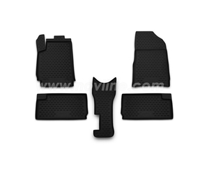 ΠΑΤΑΚΙΑ ΣΕ ΣΚΑΦΗ TPE ΛΑΣΤΙΧΟ ΓΙΑ CITROEN XSARA PICASSO 1999-2010  ΣΕ ΜΑΥΡΟ ΧΡΩΜΑ NOVLINE - 5 ΤΕΜ.