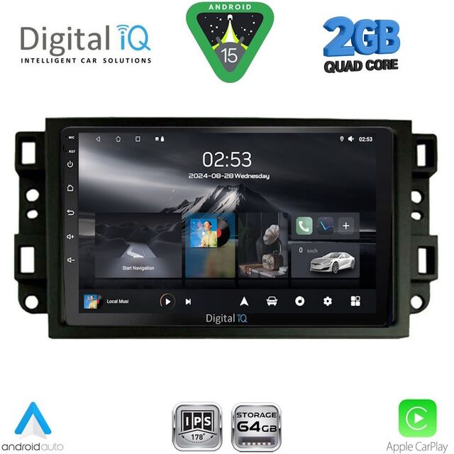 DIGITAL IQ RSD 1069A_CPA (10inc) MULTIMEDIA TABLET for GMC ALL mod. 2004-2012