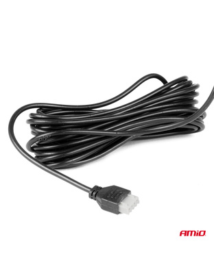 Amio - ΟΘΟΝΗ LED 3D 12V 8x3,5cm ΜΕ ΚΑΛΩΔΙΟ 5m - 1 Τεμ. (03694/AM)