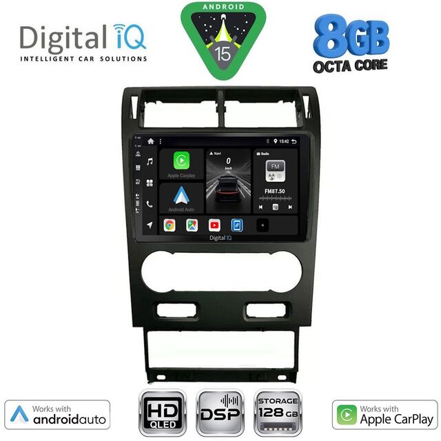 DIGITAL IQ BXF 7161A_CPAA (9inc) MULTIMEDIA TABLET for FORD MONDEO mod. 2003-2006