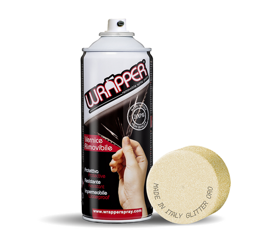 ΦΙΛΜ ΣΕ ΣΠΡΕΥ WRAPPER SPECIAL COLOURS ΧΡΥΣΟ ΓΚΛΙΤΕΡ 400ml – 1 ΤΕΜ.