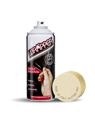 ΦΙΛΜ ΣΕ ΣΠΡΕΥ WRAPPER SPECIAL COLOURS ΧΡΥΣΟ ΓΚΛΙΤΕΡ 400ml – 1 ΤΕΜ.