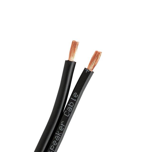 Speaker Cable 100% OFC 2x4.0mm² Proson (black)  - Made in Sweden ΤΙΜΗ ΜΕΤΡΟΥ