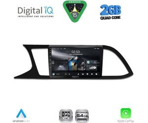 DIGITAL IQ RSD 1575_CPA (9inc) MULTIMEDIA TABLET for SEAT LEON mod. 2012-2021