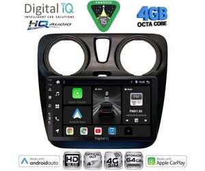 DIGITAL IQ BXK 19112_CPAA (9inc) MULTIMEDIA TABLET for DACIA DOKKER mod. 2012-2022
