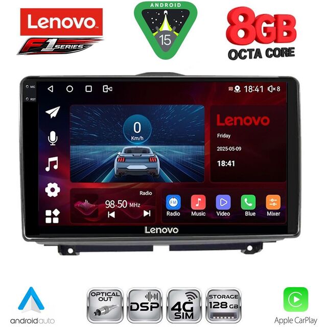 LENOVO SSR 10338_CPA (9inc) MULTIMEDIA TABLET for LADA GRANTA mod. 2012-2026