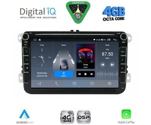 DIGITAL IQ BLG 479_CPA (8" DECK) MULTIMEDIA SYSTEM for VW - SKODA - SEAT mod. 2004-2016