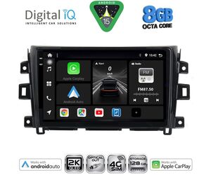 DIGITAL IQ BXK 20456_CPAA (10inc) MULTIMEDIA TABLET for NISSAN NAVARA mod. 2016-2025