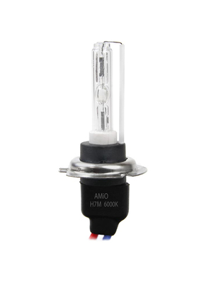 Amio - Ανταλλακτική Λάμπα Xenon HID Metal Class A τύπου H7 βάση Μεταλλική τάση λειτουργίας 12V απόδοσης 35W 6000K για Επιβατικά Αυτοκίνητα - 1 τεμ. (01427/AM)