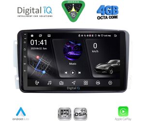 DIGITAL IQ RSG 6401_CPA (9inc) MULTIMEDIA TABLET for MERCEDES CLK (W209) mod. 2000-2004