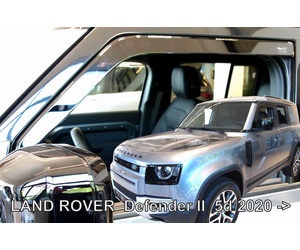 ΑΝΕΜΟΘΡΑΥΣΤΕΣ ΓΙΑ LAND ROVER DEFENDER 5D 2020+ ΖΕΥΓΑΡΙ ΑΠΟ ΕΥΚΑΜΠΤΟ ΦΙΜΕ ΠΛΑΣΤΙΚΟ HEKO - 2 ΤΕΜ.