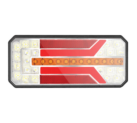 Amio - ΦΑΝΑΡΙ ΠΙΣΙΝΟ RCL-01-LR 10-30V LED 236x104x40mm ΜΕ ΚΑΛΩΔΙΟ 1ΤΕΜ (02363/AM)