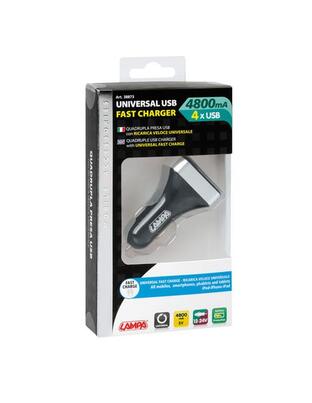 Universal Usb φορτιστής fast charger με 4 θύρες, 4800mAh, 12 / 24V