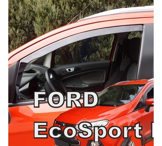 ΑΝΕΜΟΘΡΑΥΣΤΕΣ ΓΙΑ FORD ECOSPORT 2 5D 2013+ ΖΕΥΓΑΡΙ ΑΠΟ ΕΥΚΑΜΠΤΟ ΦΙΜΕ ΠΛΑΣΤΙΚΟ HEKO - 2 ΤΕΜ.