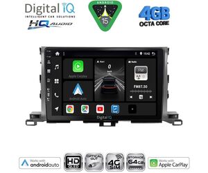 DIGITAL IQ BXK 19700_CPAA (10inc) MULTIMEDIA TABLET for TOYOTA HIGHLANDER mod. 2014-2019