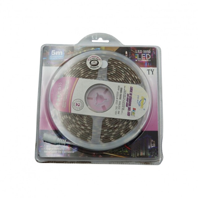 ΤΑΙΝΙΑ LED ΨΥΧΡΟ ΦΩΣ 5m TY-RA-0711