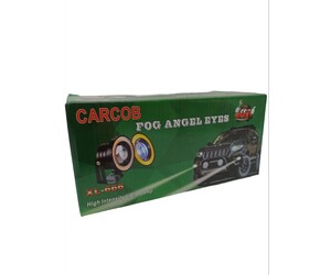LED ΦΩΤΑ ΟΜΙΧΛΗΣ ΑΥΤΟΚΙΝΗΤΟΥ ΜΕ ANGEL EYES WD0153B
