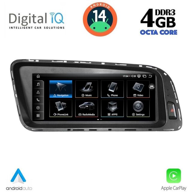 DIGITAL IQ TPG 15928_CPA (8.8inc) (ORIG. NAVI) MULTIMEDIA SYSTEM for AUDI Q5 mod. 2009-2016