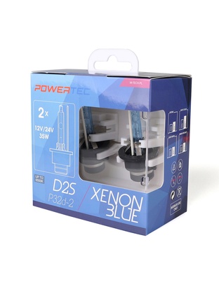 D2S 12V 35W P32d-2 6.500K POWERTEC XENON BLUE 2ΤΕΜ. M-TECH