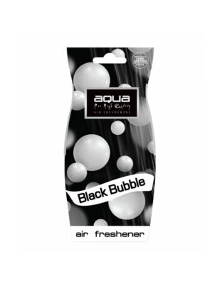 Aqua - ΑΡΩΜΑΤΙΚΟ ΑΥΤΟΚΙΝΗΤΟΥ ΚΡΕΜΑΣΤΟ ΜΕ ΑΡΩΜΑ BLACK BUBBLE DROP AQUA - 1 TEM. (10-1006/AQ)
