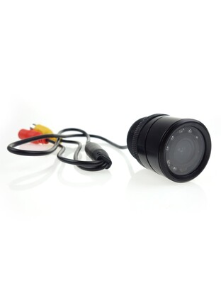 Amio – Κάμερα Οπισθοπορείας HD-301-IR Night Vision 28mm για Καθαρή Εικόνα & Ασφαλές Παρκάρισμα – 1 Τεμ. (01572/AM)