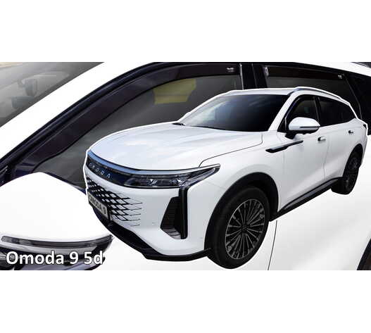 Heko - Ανεμοθραύστες Παραθύρων Για Omoda 9 2025 > 5πορτο υλικό Acrylic Χρώμα Φιμέ - 4 τεμ. (ΑΝΕΜ.SET29124)