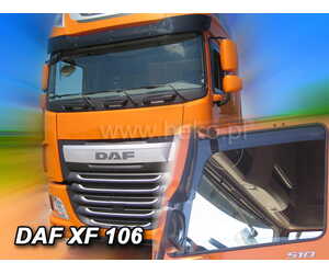ΑΝΕΜΟΘΡΑΥΣΤΕΣ ΓΙΑ DAF 95 XF 106 2013-2021 (GB) - ΖΕΥΓΑΡΙ ΑΠΟ ΕΥΚΑΜΠΤΟ ΦΙΜΕ ΠΛΑΣΤΙΚΟ HEKO - 2 ΤΕΜ.