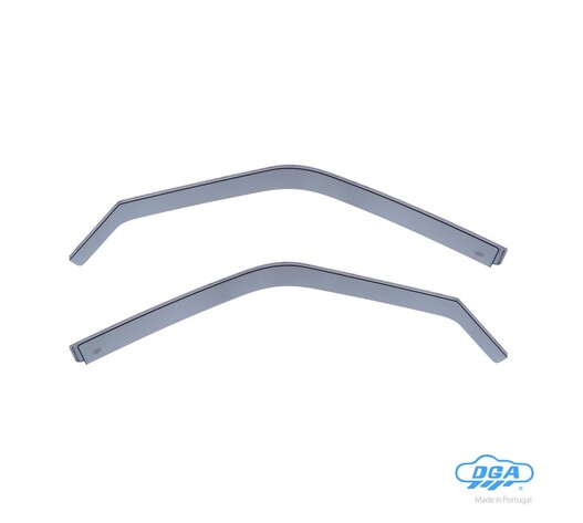 ΖΕΥΓΑΡΙ ΜΠΡΟΣΤΙΝΟΙ ΑΝΕΜΟΘΡΑΥΣΤΕΣ ΓΙΑ CITROEN SAXO 3D 1996-2004 / PEUGEOT 106 3D 1992+ ΑΠΟ ΕΥΚΑΜΠΤΟ ΧΥΤΟ ΑΚΡΥΛΙΚΟ ΓΥΑΛΙ (CAST ACRYLIC GLASS) DGA - 2 ΤΕΜ