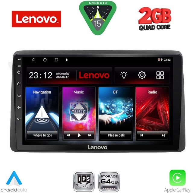 LENOVO LVD 2453_CPA (10inc) MULTIMEDIA TABLET for NISSAN JUKE mod. 2021-2026