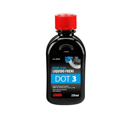 ΥΓΡΟ ΦΡΕΝΩΝ DOT 3 - FMVSS 116 / ISO 4925 CLASS 3 / SAE J-1703 250ml LAMPA  - 1 ΤΕΜ.