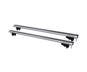 ΜΠΑΡΕΣ ΟΡΟΦΗΣ ΑΛΟΥΜΙΝΙΟΥ LINCE SILVER 120 cm ΣΕ ΑΣΗΜΙ ΧΡΩΜΑ ΓΙΑ ΟΡΟΦΗ ΜΕ FLUSH RAILS MENABO - 2 ΤΕΜ.