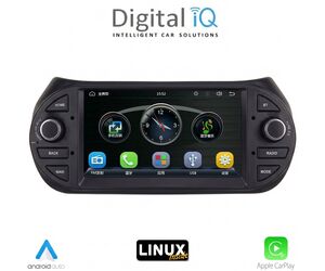 DIGITAL IQ BLA 092_CPA (7" DECK) MULTIMEDIA LINUX SYSTEM for CT NEMO – FT FIORINO-QUBO – PG BIPPER mod. 2008-2018