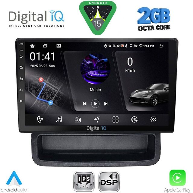 DIGITAL IQ RSF 4558B_CPA (10inc) MULTIMEDIA TABLET for OPEL VIVARO – RENAULT TRAFIC - NISSAN PRIMASTAR mod. 2004-2015