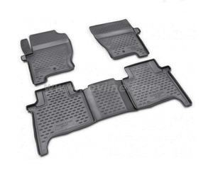 ΠΑΤΑΚΙΑ ΣΕ ΣΚΑΦΗ TPE ΛΑΣΤΙΧΟ ΓΙΑ LAND ROVER RANGE ROVER SPORT 2005-2012  ΣΕ ΜΑΥΡΟ ΧΡΩΜΑ NOVLINE - 4 ΤΕΜ.