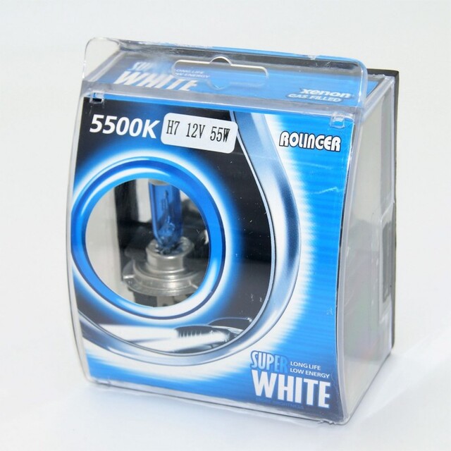 ΖΕΥΓΑΡΙ ΛΑΜΠΕΣ XENON ΤΥΠΟΥ H7 55W 5500K 12V RLG-063