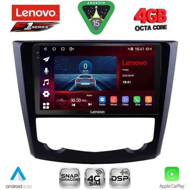 LENOVO SSQ 9549_CPA (9inc) MULTIMEDIA TABLET for RENAULT KADJAR mod. 2015-2025