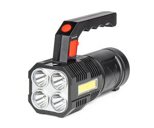 Amio - ΦΑΚΟΣ ΧΕΙΡΟΣ 4LED+1COB 1.200mAh 300lm microUSB ΕΠΑΝΑΦΟΡΤΙΖΟΜΕΝΟΣ - 1 TEM. (03273/AM)