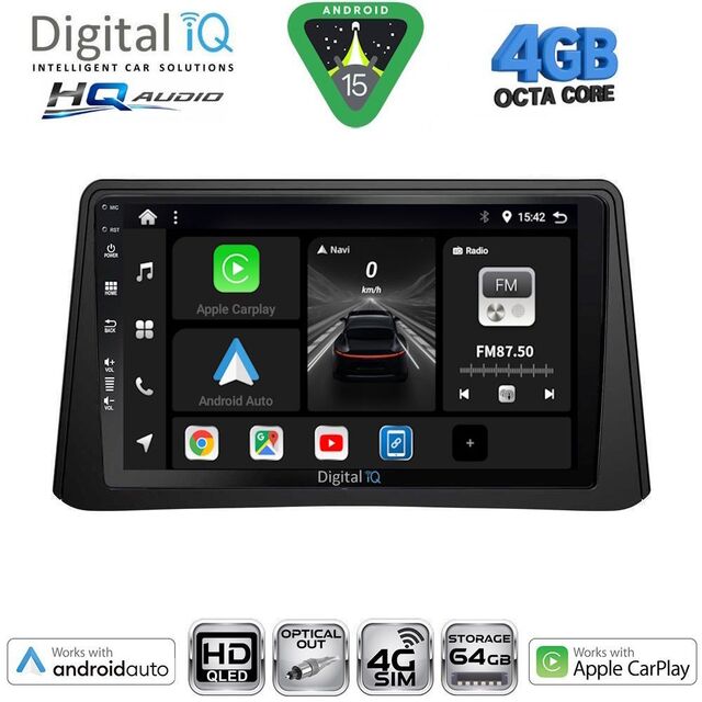 DIGITAL IQ BXK 19496_CPAA (9inc) MULTIMEDIA TABLET for OPEL MOKKA mod. 2012-2015