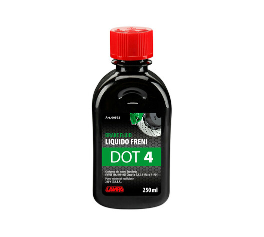 ΥΓΡΟ ΦΡΕΝΩΝ DOT 4 - FMVSS 116 / ISO 4925 CLASS 4 / SAE J-1704 250ml LAMPA  - 1 ΤΕΜ.