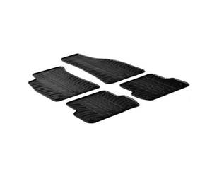 LAMPA - ΠΑΤΑΚΙΑ ΑΥΤΟΚΙΝΗΤΟΥ ΑΠΟ ΛΑΣΤΙΧΟ ΓΙΑ AUDI A4 4D/AVANT/CABRIO 10/2001-03/2008/SEAT EXEO 4D/ST 05/2009-12/2012 - 4 ΤΕΜ.