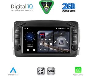DIGITAL IQ BLF 371_CPA (7" DECK) MULTIMEDIA SYSTEM for MERCEDES C (W203) - CLK (W209) mod. 1999-2004